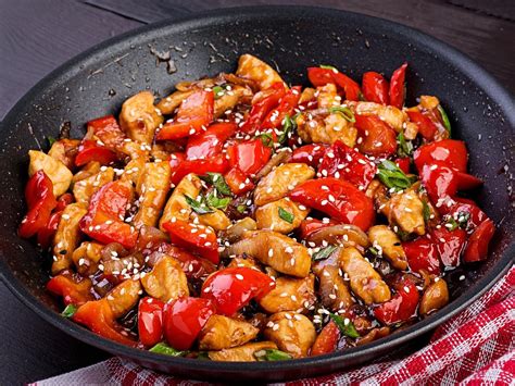 Paleo Chicken Pepper Stir Fry Recipe And Nutrition Eat This Much