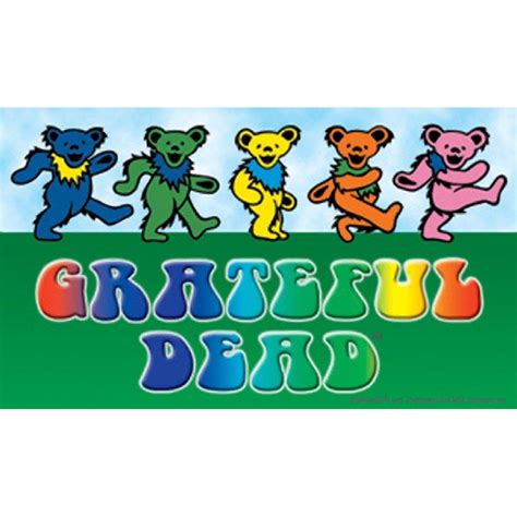 grateful dead dancing bear art
