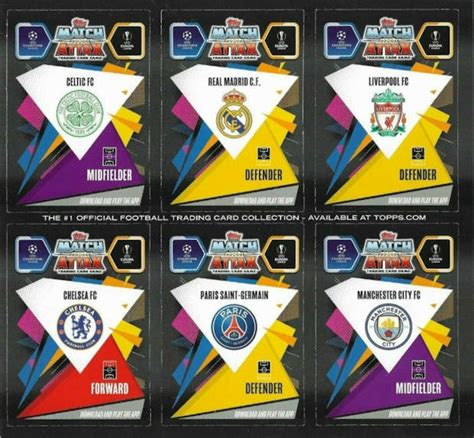 You are on uefa champions league 2020/2021 live scores page in football/europe section. Football Cartophilic Info Exchange: Topps - UEFA Champions ...