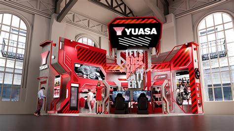 Yuasa Exhibition Stand At Giias 2023 On Behance