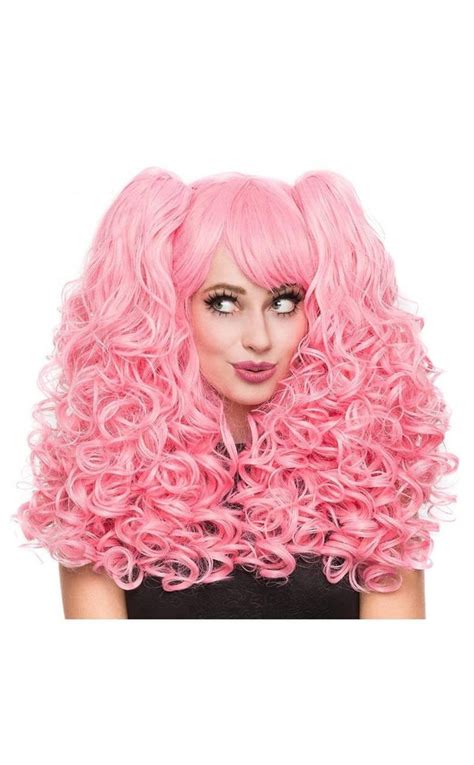 Rockstar Wigs Mischief Bubblegum Pink Curly Wig