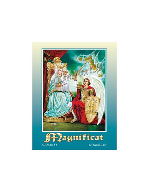 Magnificat Magazine July August 2018