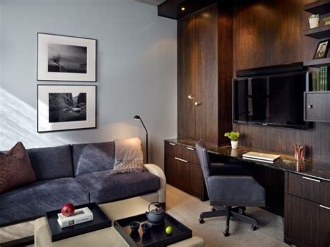 People even make their dens a spare bedroom for when. 18 Super Functional Ideas For Mini Office In The Living Room