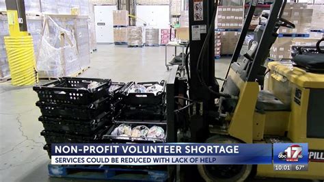 Non Profit Organizations Seeing A Shortage Of Volunteers Which Could