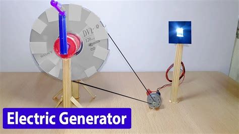 How To Make Electric Generator School Science Project Electric Generator Is A Device That Co