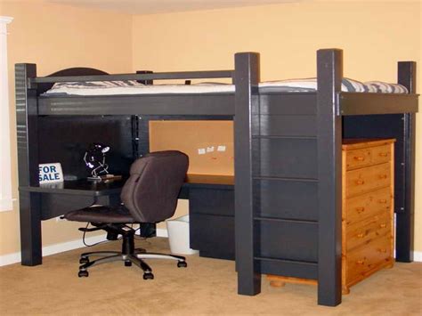 6 Steps To Build Sturdy Loft Beds With Desks The Owner Builder Network