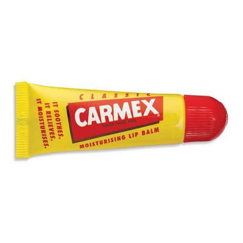 carmex classic lip balm tube 10g wilko