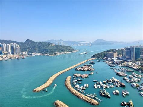 Seeview Harbourview Hongkong Daytime View Fantastic Photo Stock Photo