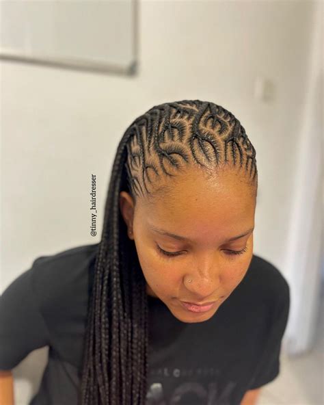 2022 Latest And Best Cornrow Hairstyles Ladeey Big Cornrows