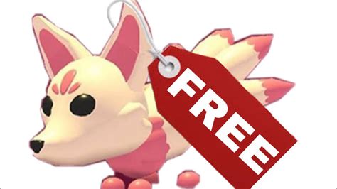 Ended How To Get A Free Legendary Kitsune Pet In Adopt Me Youtube