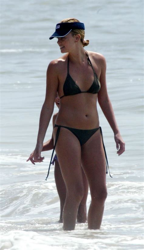 In August 2003 Charlize Wore A Bikini To The Beach In Malibu