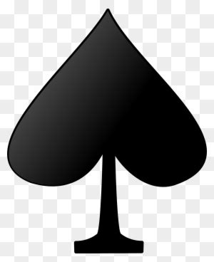 Symbol Clipart Spade White Ace Of Spades Png Free Transparent PNG