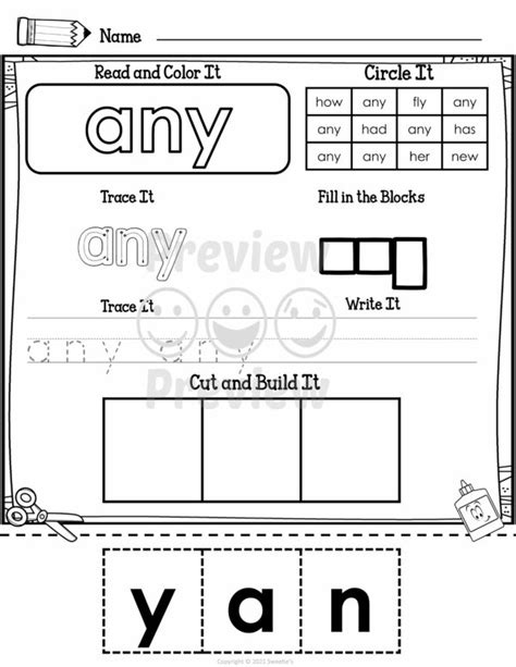 First Grade Sight Words Worksheets Made By Teachers