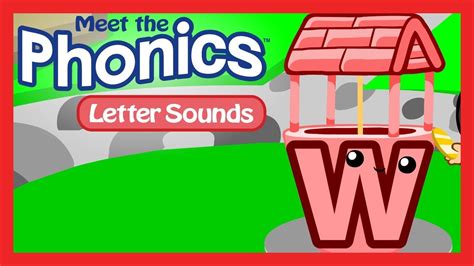 Meet The Phonics Letter Sounds W Youtube