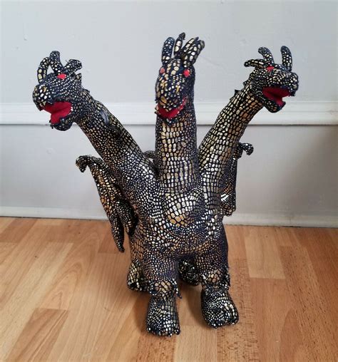 Keizer King Ghidorah Plush 13 Rare 2006 Toy Vault Godzilla Toy