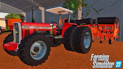 CHEGO NOSSO NOVO TRATOR PONTE FUNDA FARMING SIMULATOR 22 34