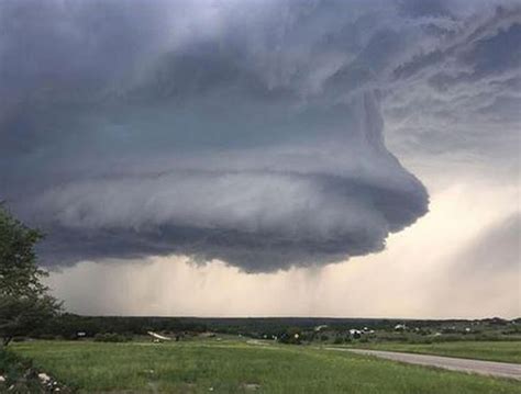 A Mile Wide Tornado Touched Down In North Central Texas As A Storm