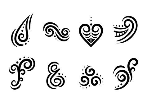 Maori Pattern Vector Art Icons And Graphics For Free Download