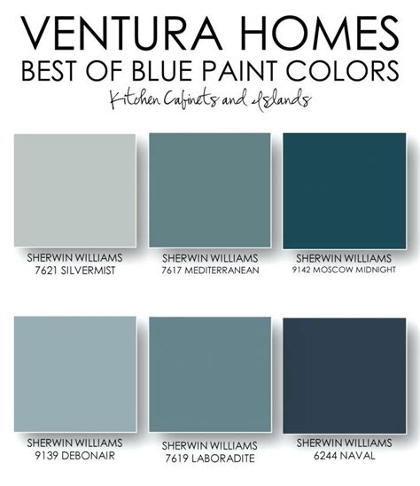 On The Blog Ventura Homes Best Of Blue Paint Colors Sherwin Williams
