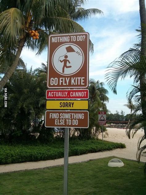 Nothing To Do At The Beach Funny Pictures Beach Signs Funny Billboards