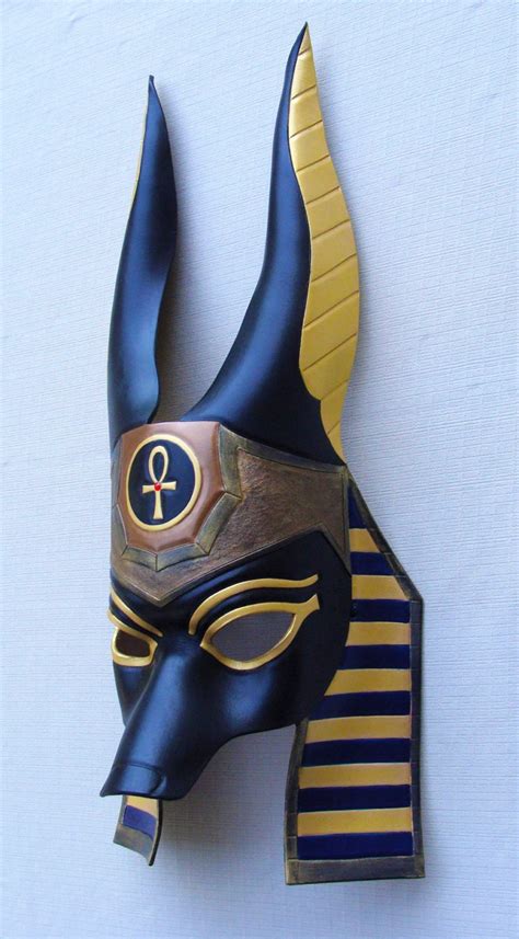 Egyptian God Anubis Leather Mask By Teonova On Etsy