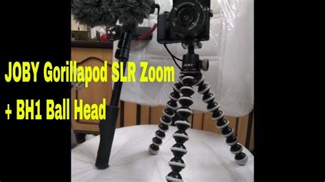 Joby Gorillapod Slr Zoom Flexible Compact Tripod 3kg Capacity Bh1