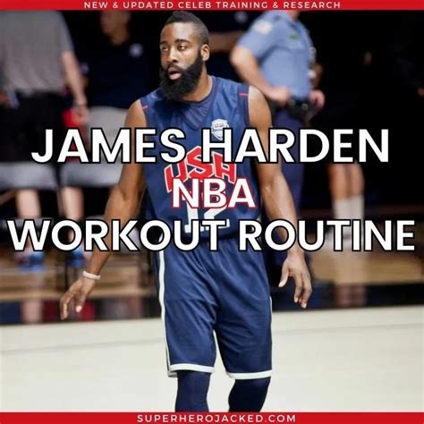 James Harden Workout Routine Train Like An Nba Superstar Artofit