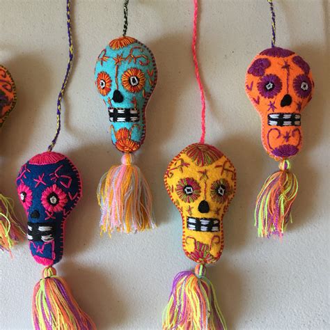 Day Of The Dead Bag Accessories Skulls Accessories Etsy