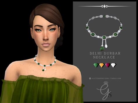 Delhi Durbar Necklace Glitterberry Sims On Patreon Sims Sims 4