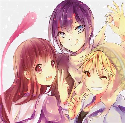 Hiyori has never summoned a demon before, and certainly not for a reason like that, but then there's a first time for everything. Hiyori, Yato & Yukine | Noragami | Anime & Manga ...