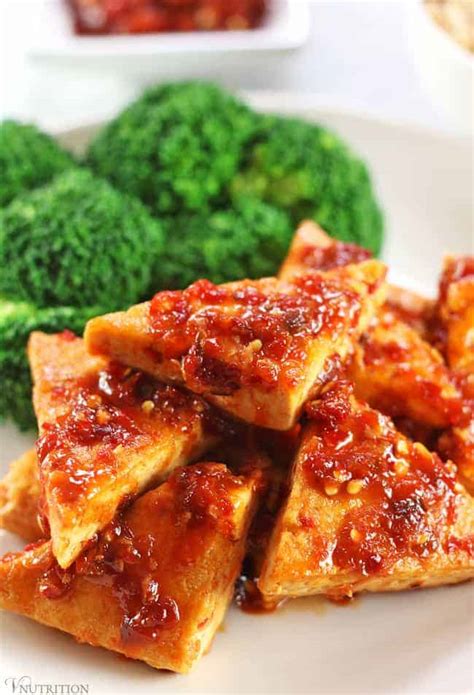 You first drain your tofu (see below) then you make the if you were making mapo tofu, then softer tofu works for that dish, but generally for most tofu bowl dishes, the firmer the better so the tofu cubes keep their shape. Broccoli Brown Sauce With Tofu Calories - Charred broccoli ...