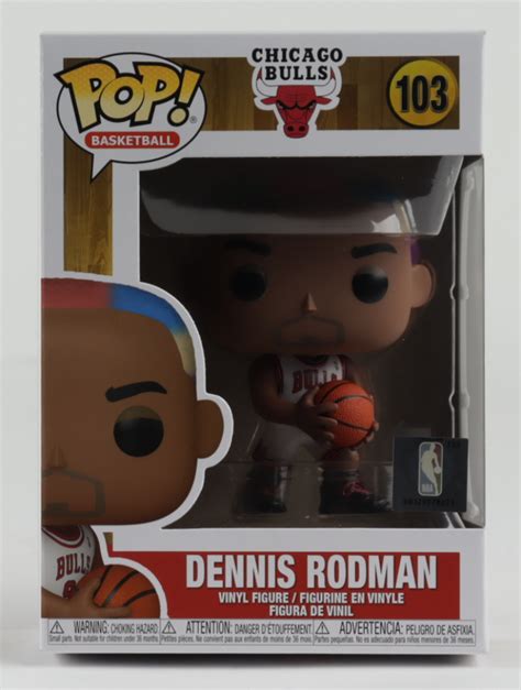 Dennis Rodman Bulls Basketball 103 Funko Pop Vinyl Figure