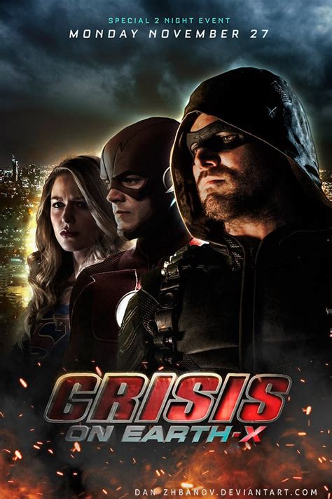 Fan Creates Cool Arrowverse Crisis On Earth X Poster