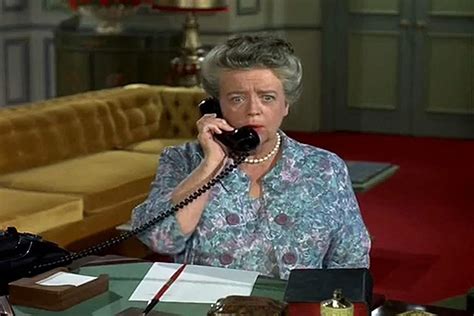 Frances Bavier On The Phone In The Andy Griffith Show