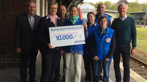 Hier geht es zur newsletteranmeldung Spende in Flensburg: 90 Jahre: Bahnhofsmission mit ...