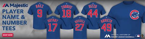 Chicago Cubs Apparel & 2017 Division Champions Merchandise