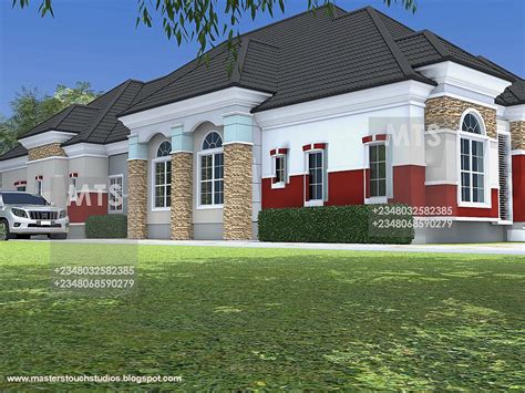 Mr Chukwudi 5 Bedroom Bungalow Residential Homes And Public Designs