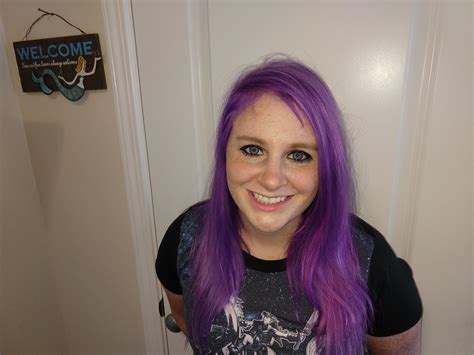 Loving The Purple Hair Rfancyfollicles