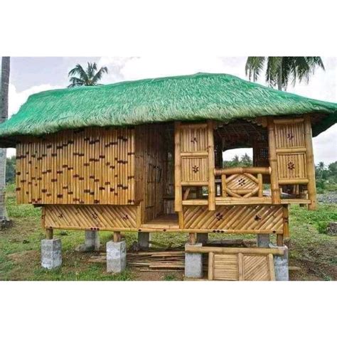 Bamboo Furniture And Bahay Kubo Shopee Philippines