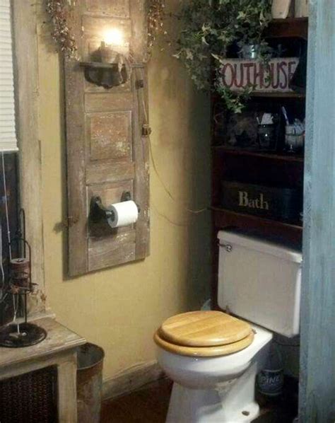 It features plenty of rustic accessories and wooden. Country Outhouse Bathroom Decorating Ideas • Outhouse ...
