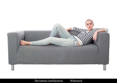 It s an important question when buying a couch. sitting on couch- full length model pose ref 3 by faestock ...