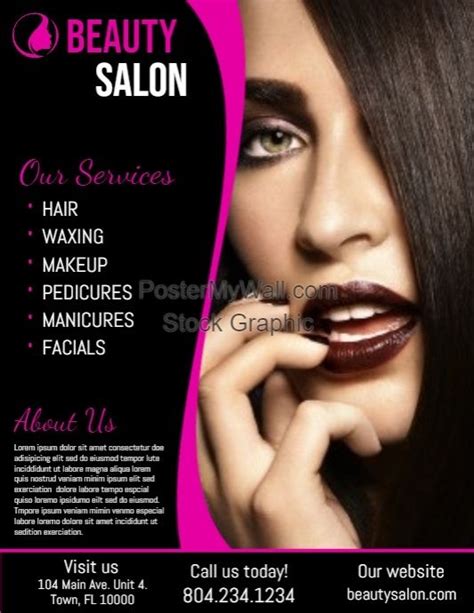 370 Customizable Design Templates For Hair Stylist PosterMyWall