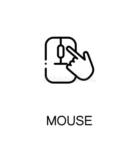 Computer Mouse Icon Stock Vector Illustration Of Brightly 84899119