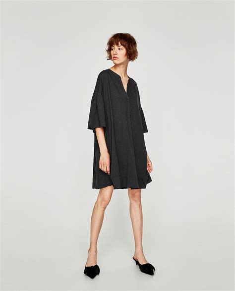 Image 1 Of Tunic From Zara Comfy Dresses Vertical Striped Dress