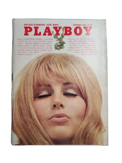 PLAYBOY MAGAZINE December 1969 SEX STARS Of 1969 CENTERFOLD INSIDE