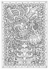 Pictures of Flower Coloring Books For Adults