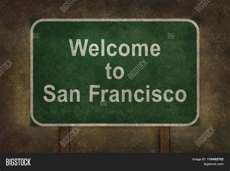 Welcome San Francisco Image And Photo Free Trial Bigstock