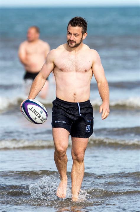 Scotland S Greig Laidlaw Half Naked Muscle Boy Hairy Men E Sport
