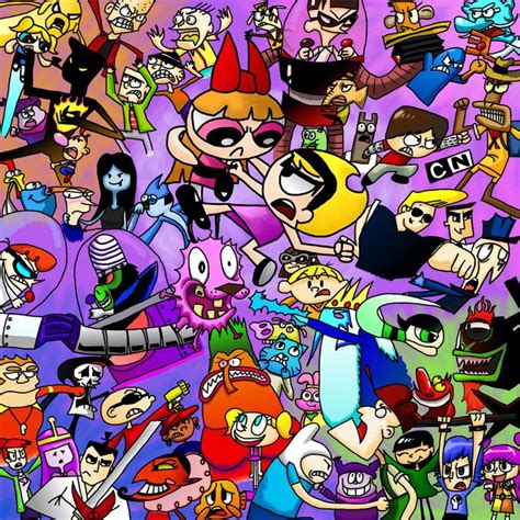 Cartoon Network 20th By Kuroirozuki On Deviantart Old Cartoon Network