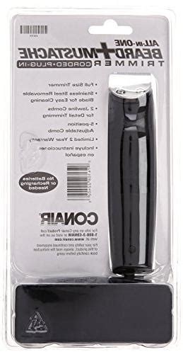 Conair Trimmer Beard And Mustache Corded Plug In